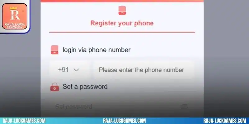 Fill in all information members in the registration form