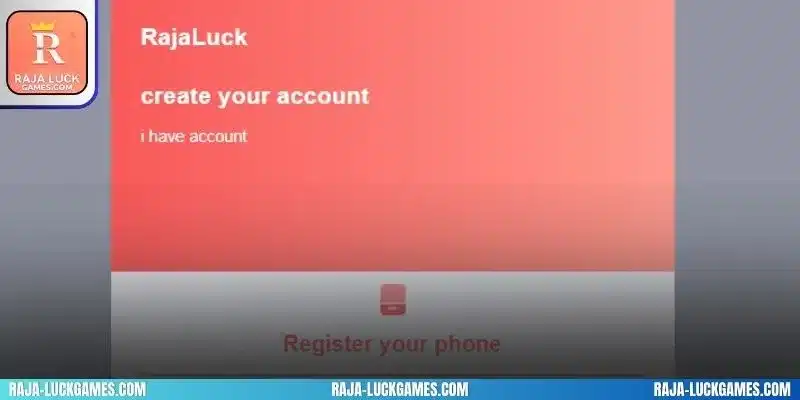 Instructions for performing Raja Luck register in detail